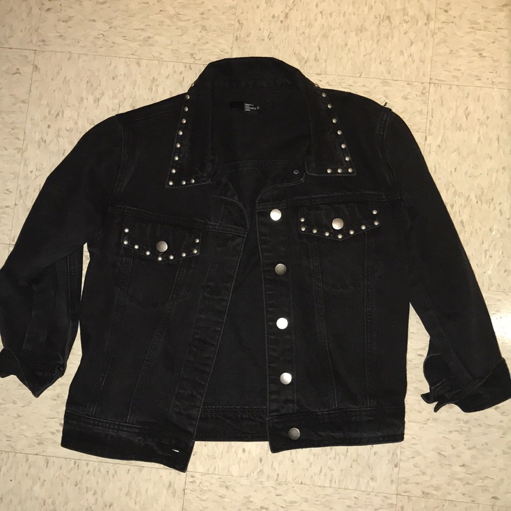 Black Denim Jacket